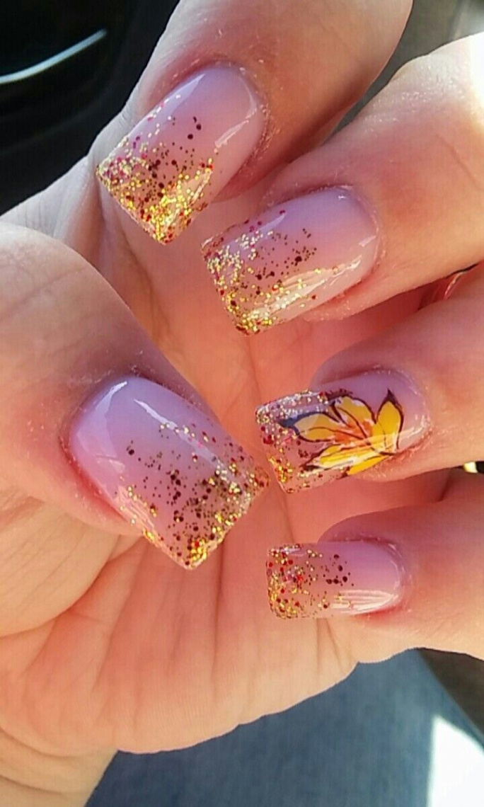 Account Suspended  November nail designs, Fall gel nails, Fall