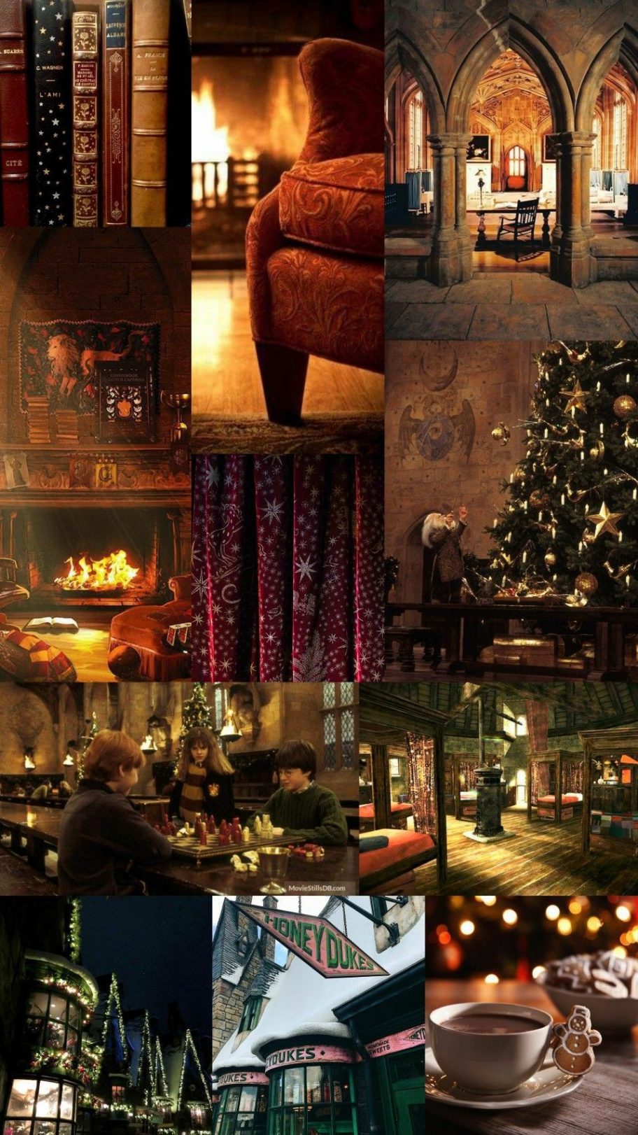 Aesthetic Christmas Harry Potter Wallpapers - Wallpaper Cave