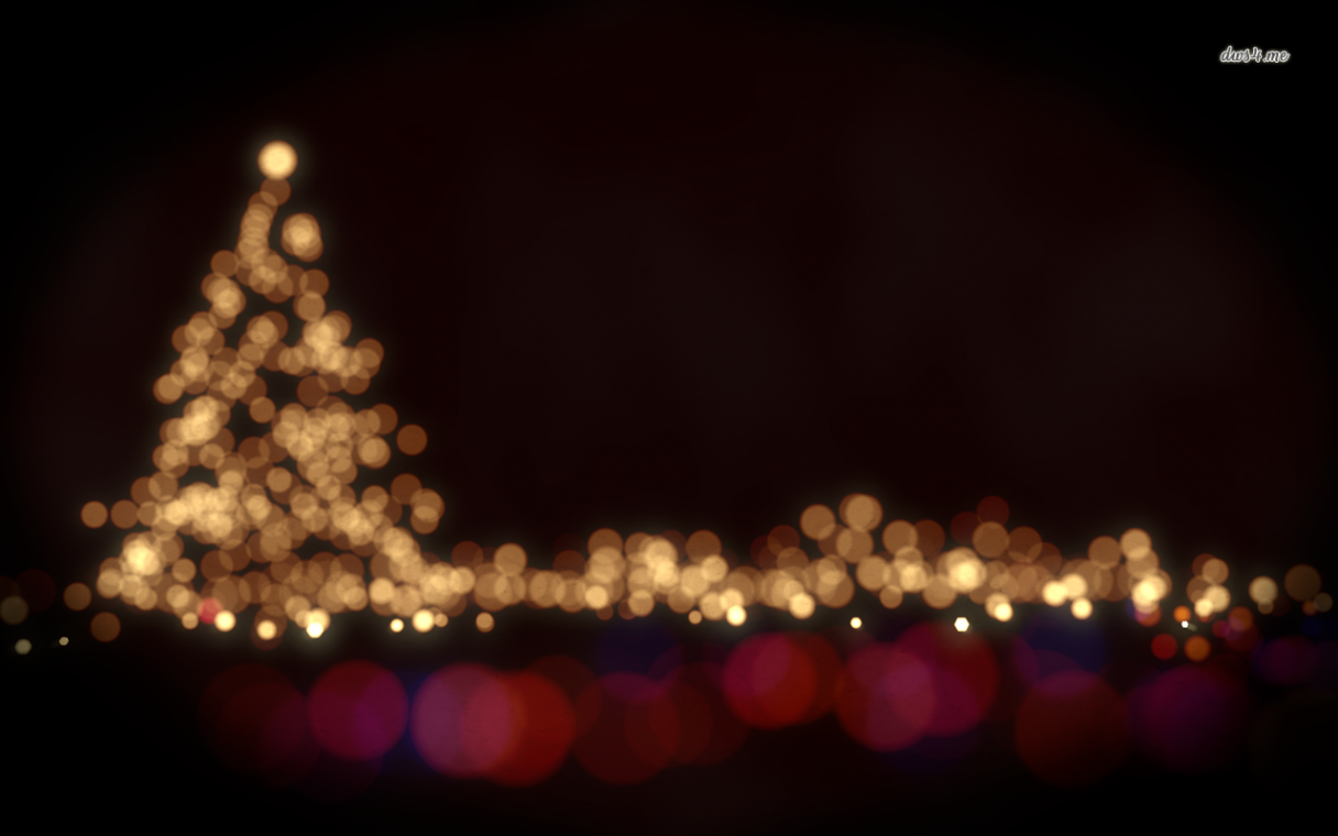 Blurry Christmas tree lights HD wallpaper  Christmas wallpaper