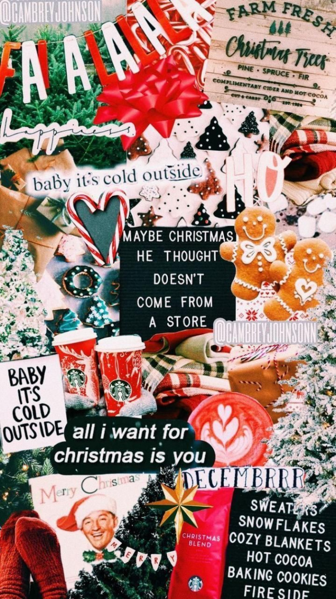 Christmas aesthetic –  pictures ()  Christmas collage