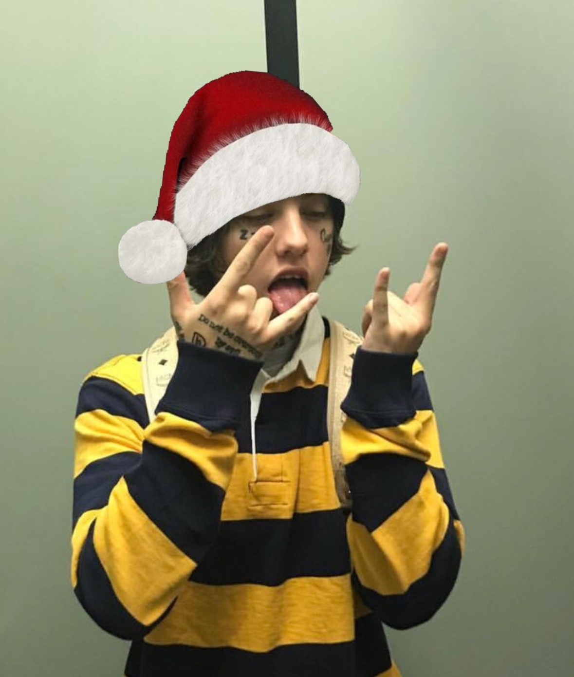 christmas lil xan ♡  Lil skies, Lil pump, Winter hats