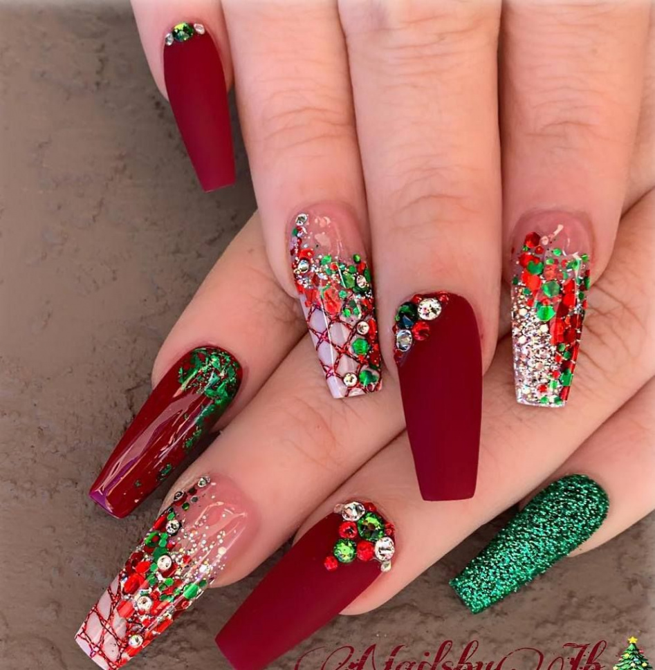 Christmas Nail Art Ideas  Holiday Nails  Festive Nails - Major