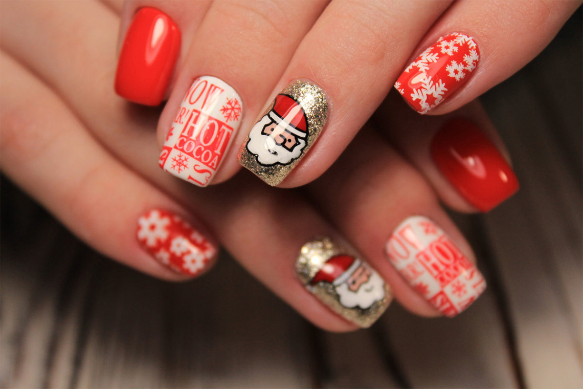 Christmas Nail Designs:  Designs For The Holidays  Nailboo