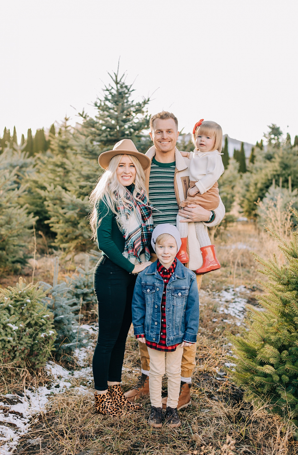 Christmas Tree Farm Photo Shoot Ideas - Truly Photography