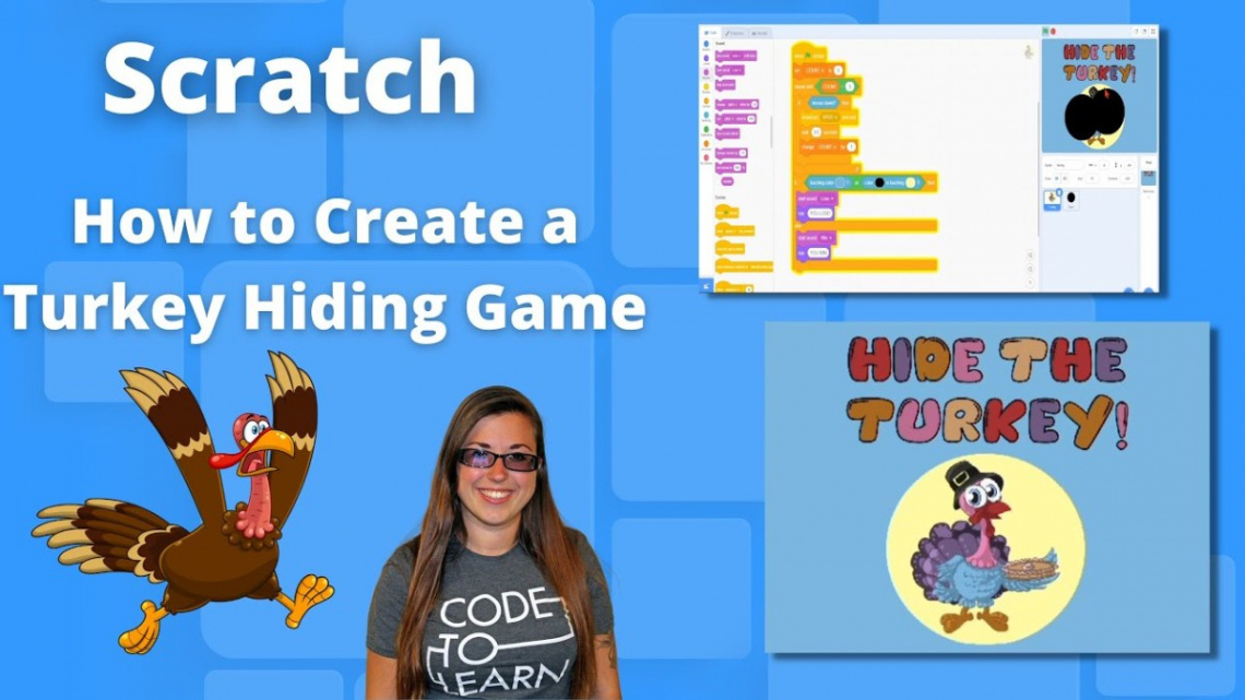 Create a Turkey Hide Game in Scratch - TechWise Academy