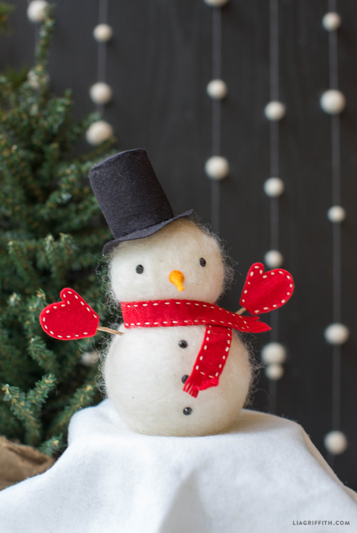 Creative DIY Snowman Decorations • Grillo Designs