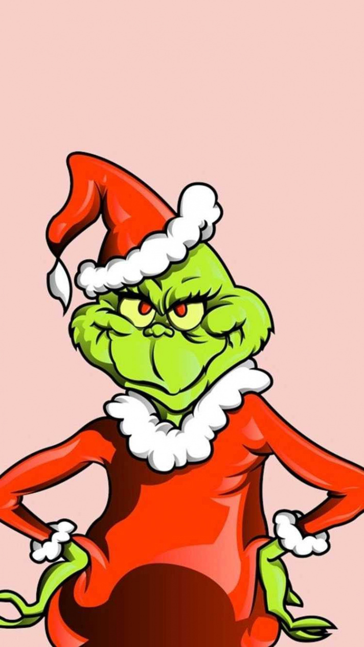 Download Cartoon Grinch In Pink Wallpaper  Wallpapers