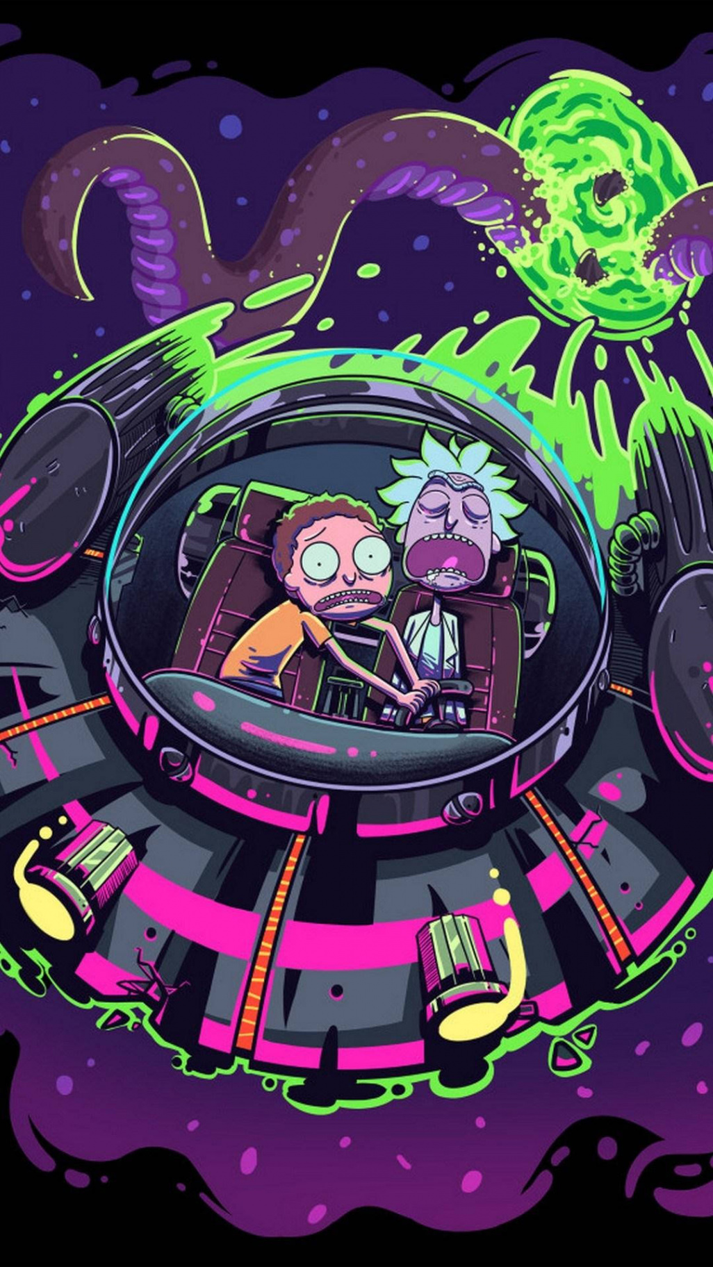 Download Drippy Rick And Morty Wallpaper  Wallpapers