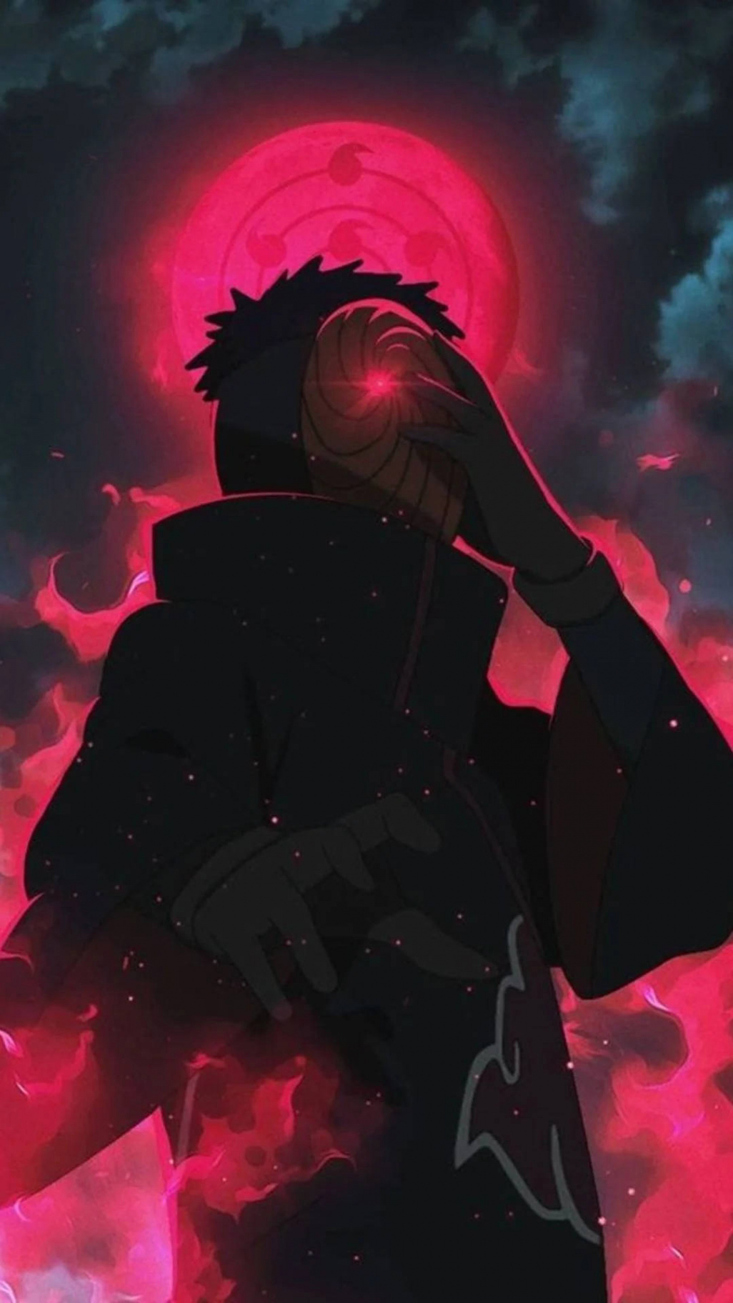 Download Obito Uchiha From Naruto k Anime Phone Wallpaper