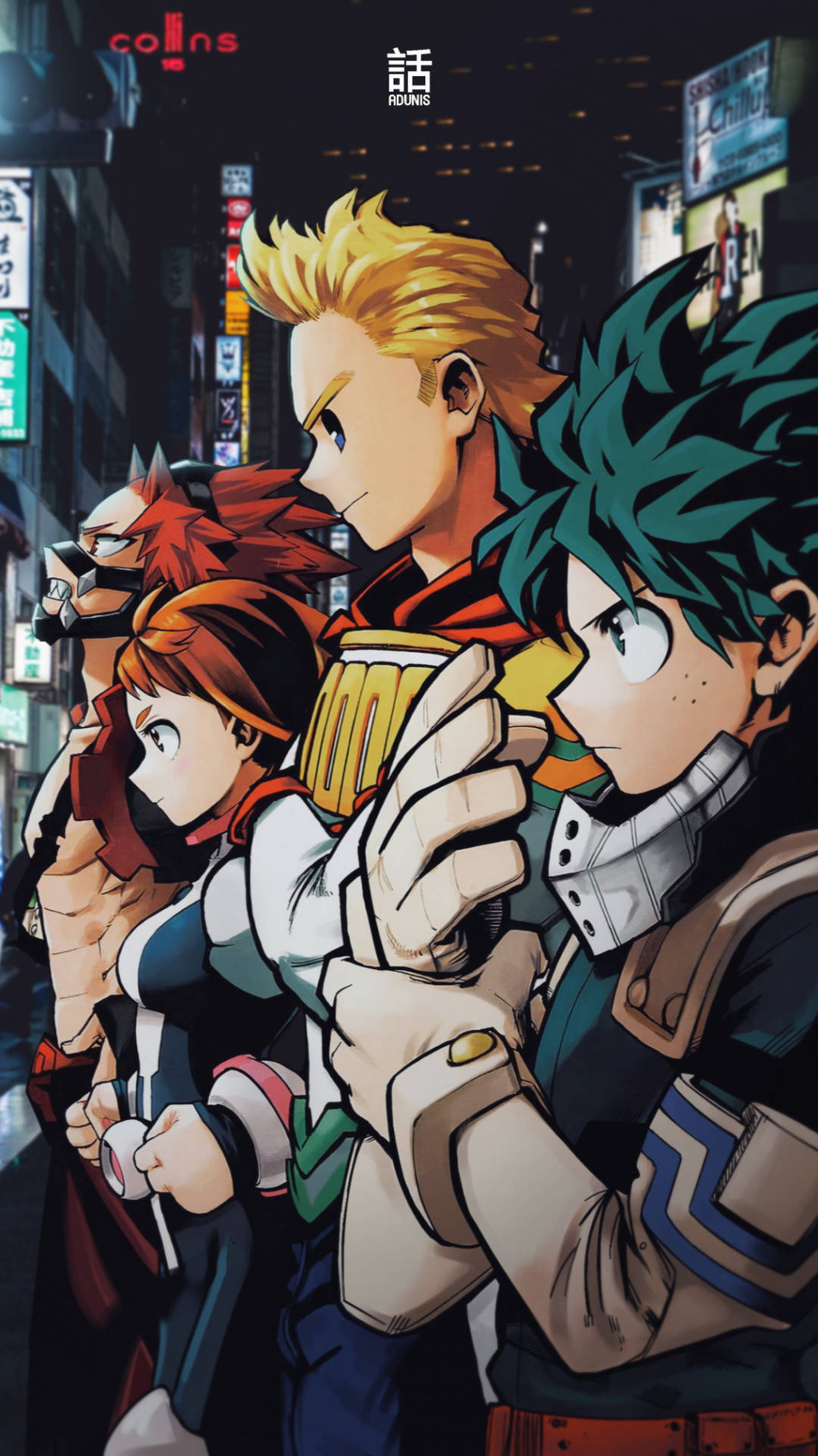 Download Shonen Jump Cover My Hero Academia iPhone Wallpaper