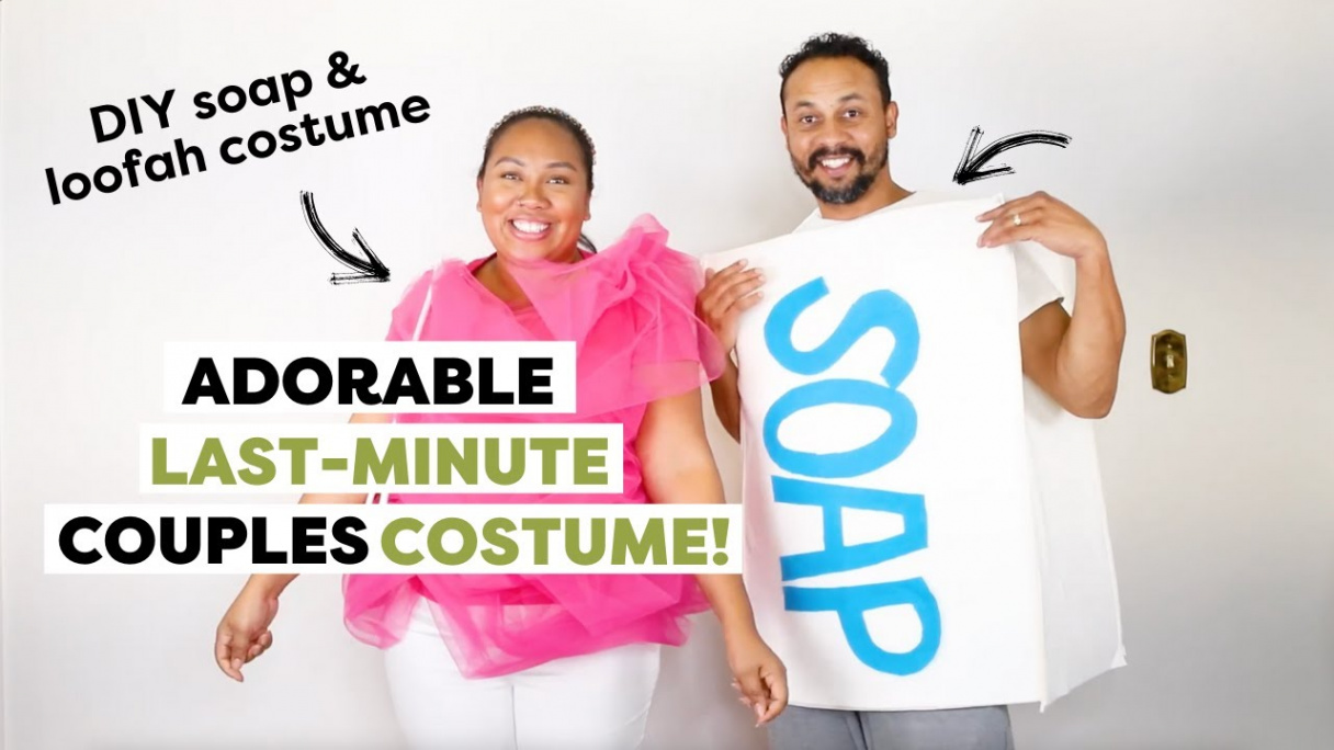 Easy Last-Minute Couples Halloween Costume!  Couple Costume Ideas