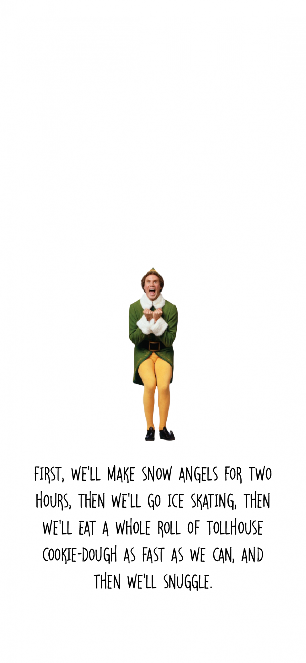 Elf Themed iPhone Wallpapers - Ginger and Ivory