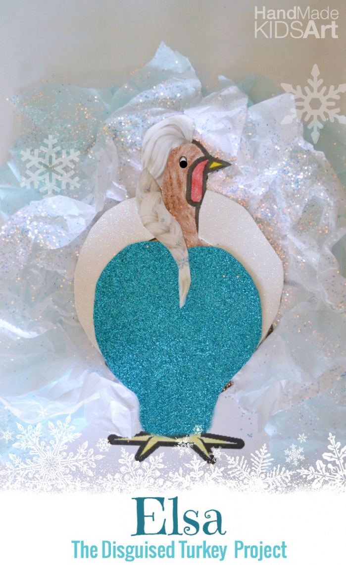 Elsa Turkey Disguise - Innovation Kids Lab