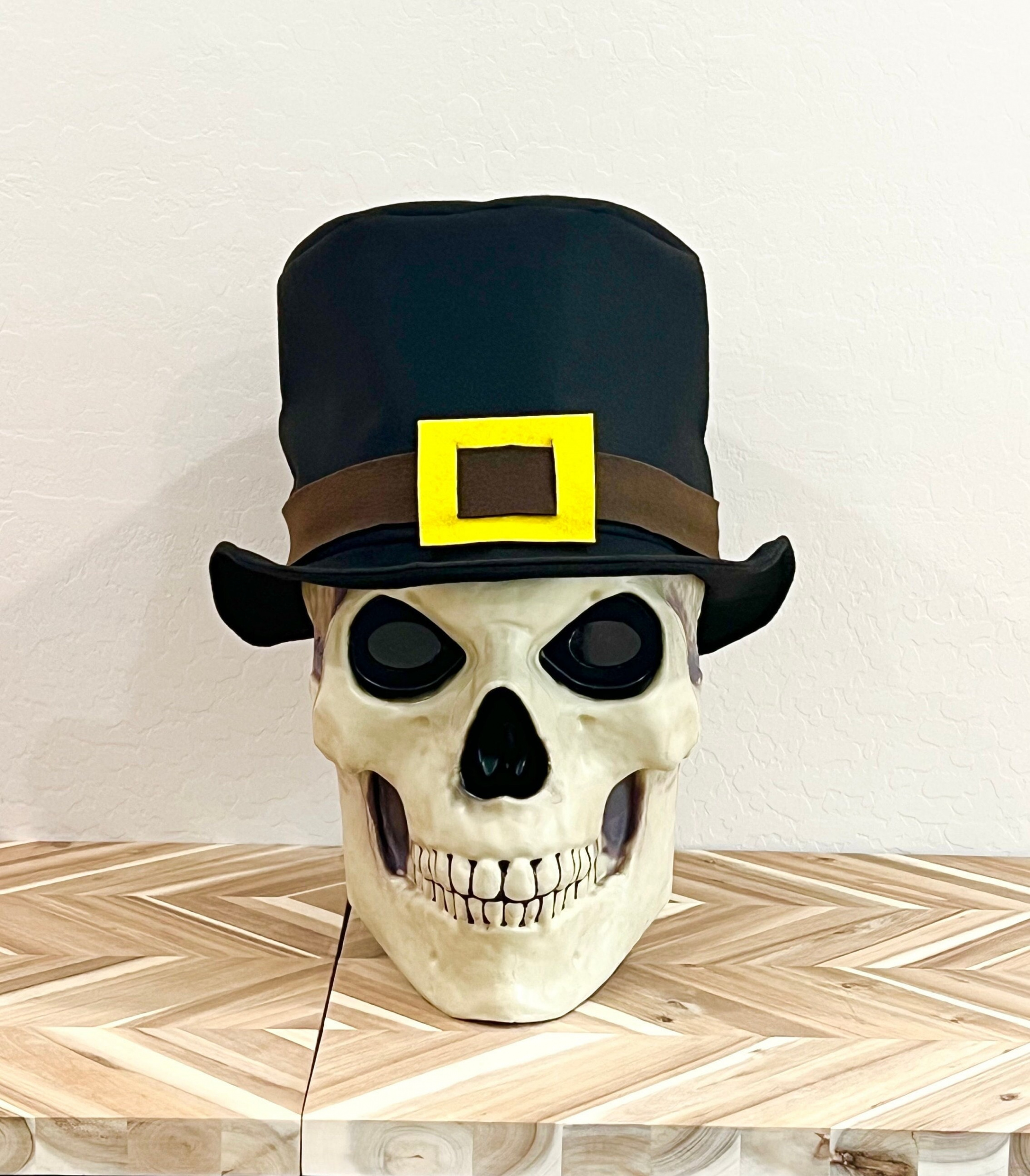 ft Skeleton Thanksgiving Pilgrim Hat *LAST AVAILABLE*