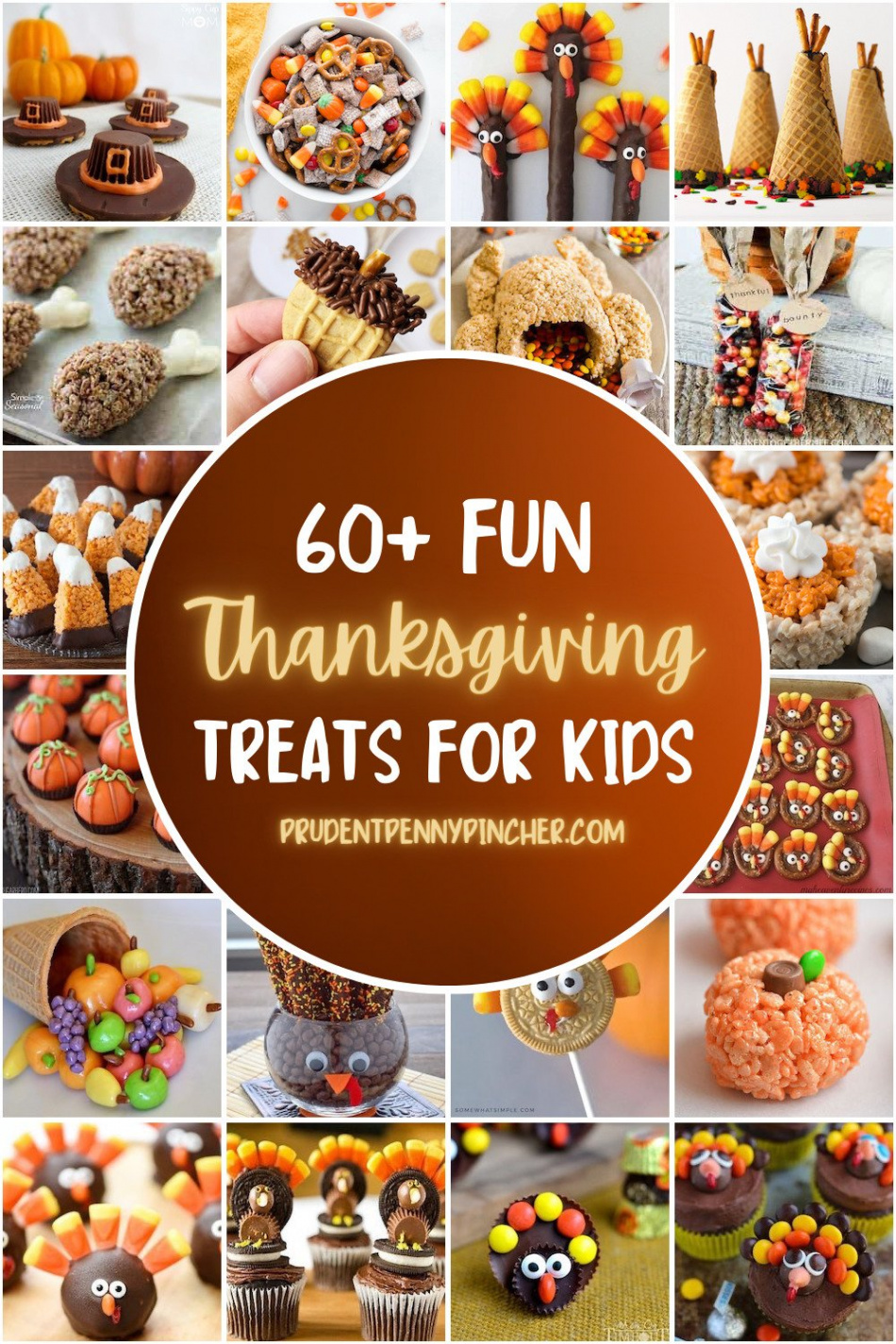 Fun Thanksgiving Treats for Kids - Prudent Penny Pincher