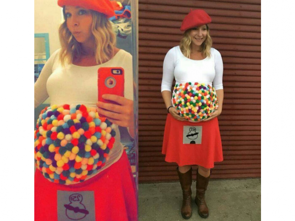 genius last-minute Halloween costumes for pregnant women