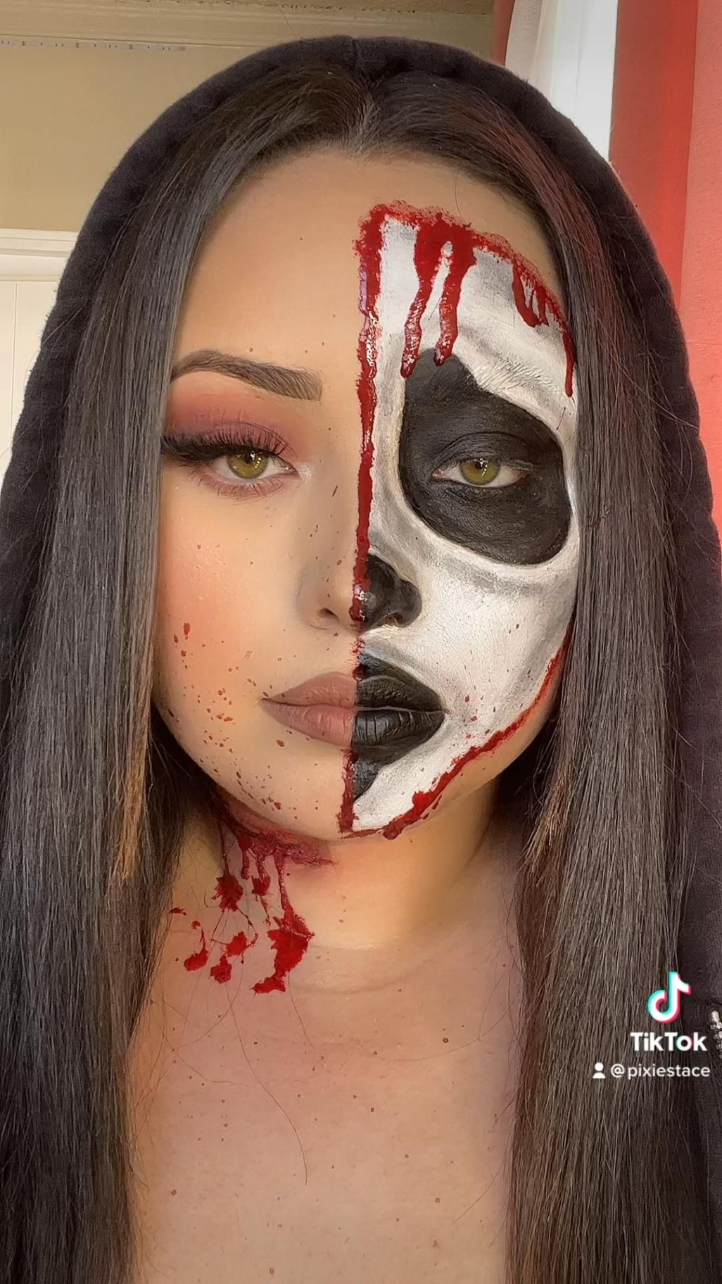 Ghost Face Makeup Tutorial  Scream  Halloween Makeup  Halloween