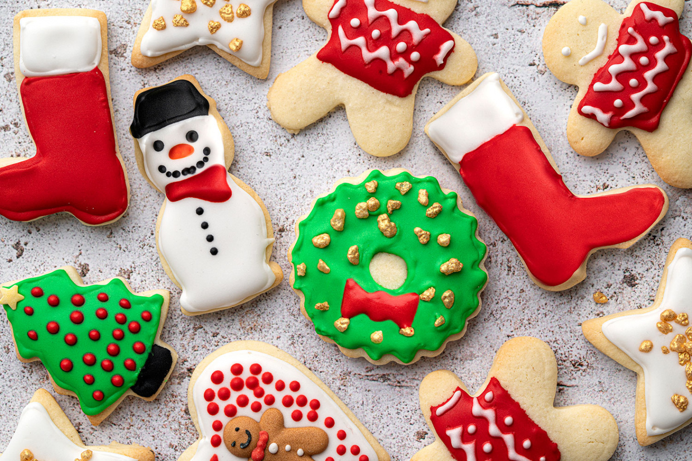 Gluten-free Christmas Cookies Recipe (low FODMAP + dairy-free option)