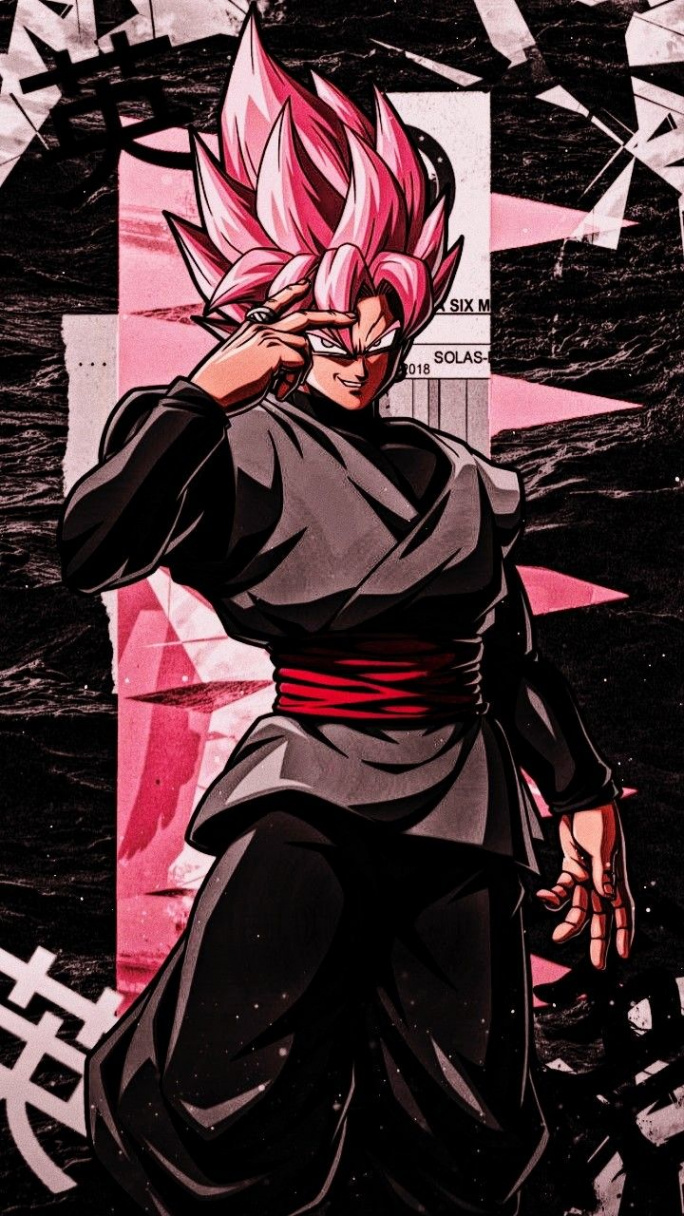 Goku Black  Goku wallpaper, Dragon ball z iphone wallpaper, Anime