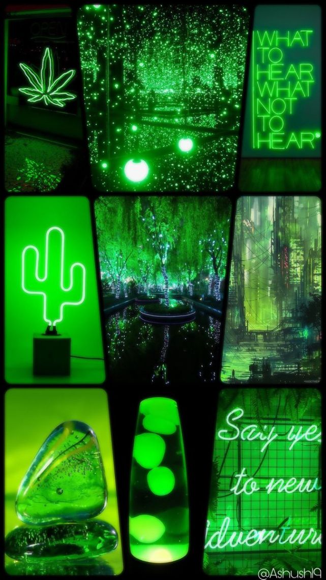 Green neon wallpaper  Wallpaper iphone neon, One piece wallpaper