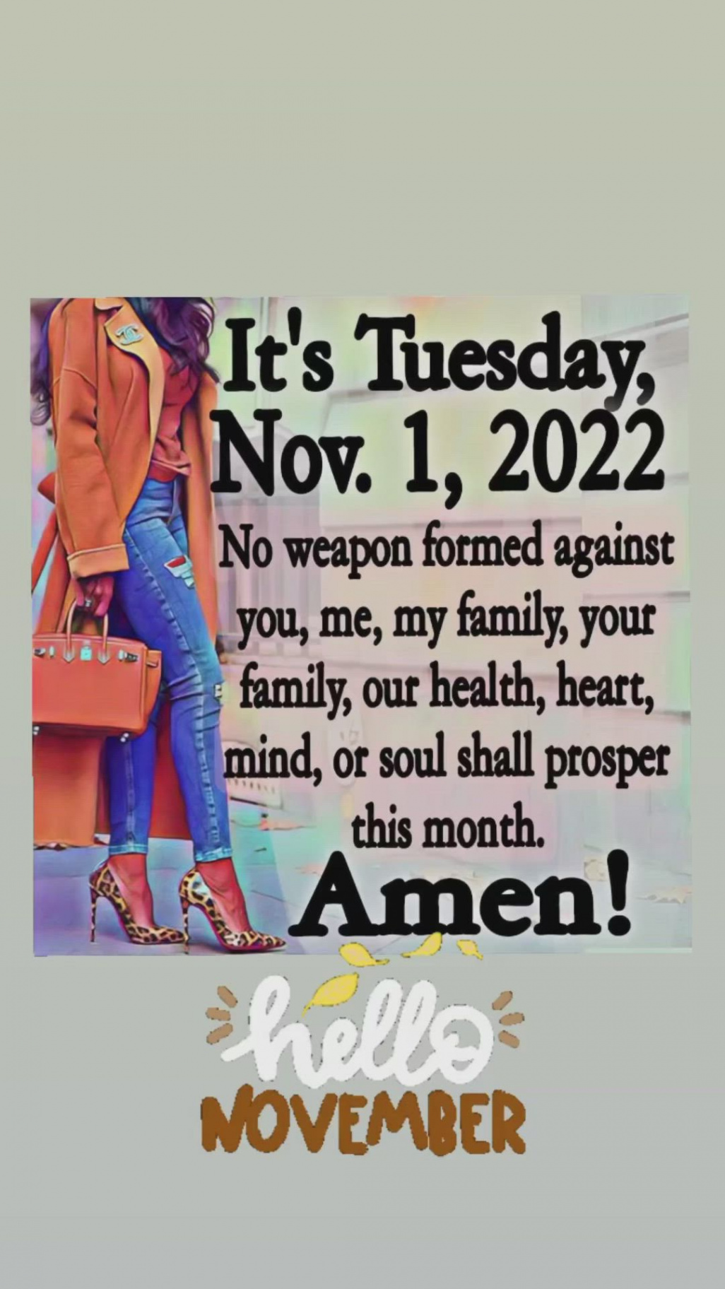 Happy Tuesday November st  🎉 🎉 🎉 #itstuesday #happytuesday  #godlymotivation #november