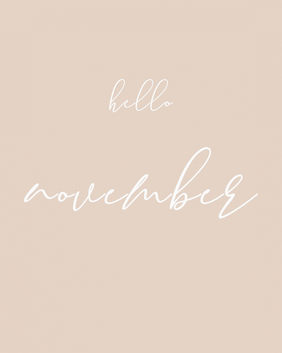 Hello November  Aesthetic iphone wallpaper, Hello november