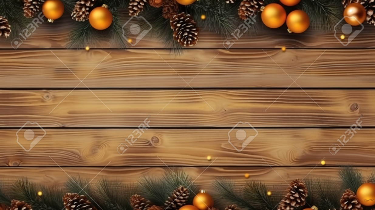 Immagini Stock - Natale In Legno Decorazione Naturale Ornamento