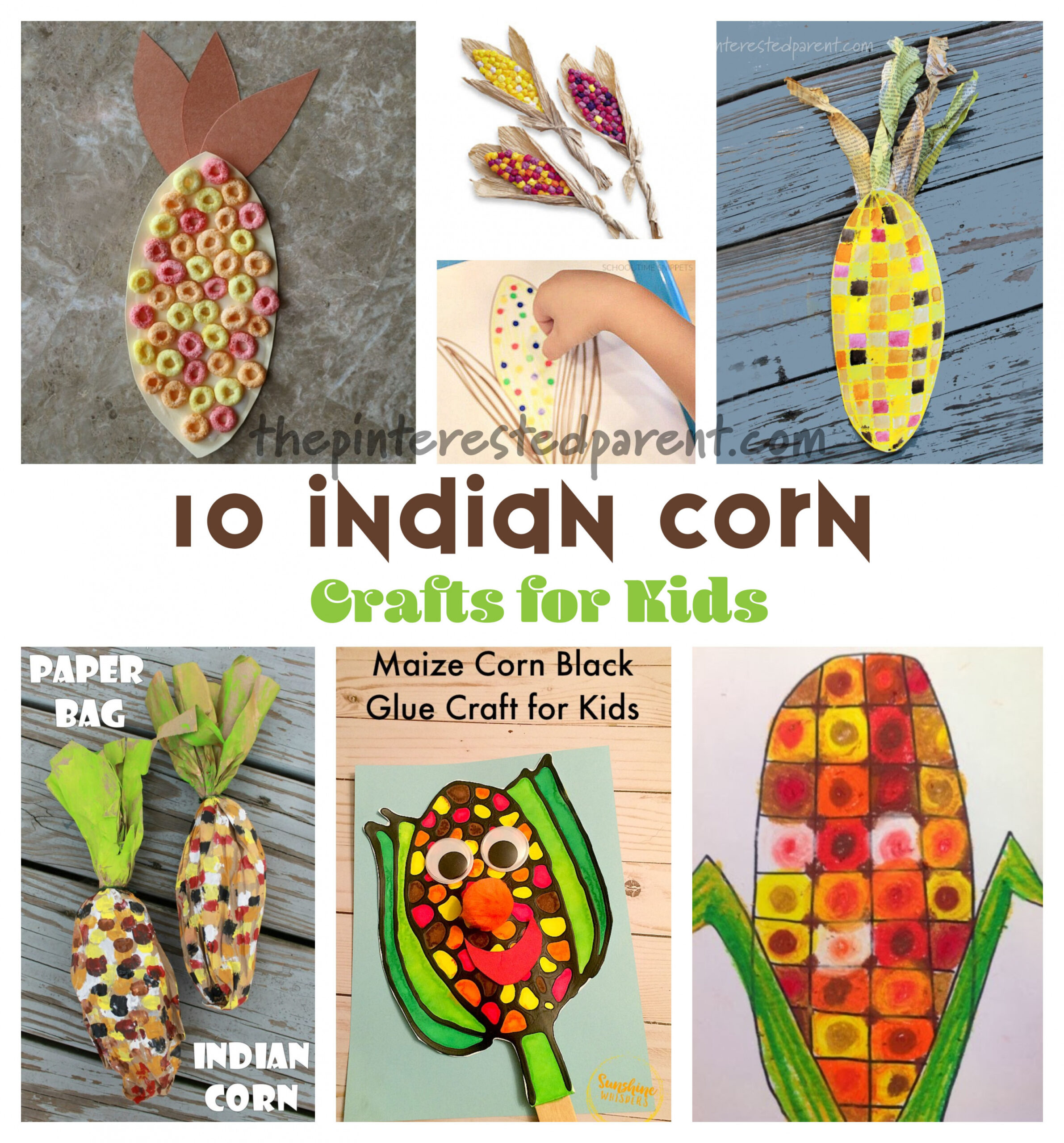 Indian Corn Crafts For Kids – The Pinterested Parent