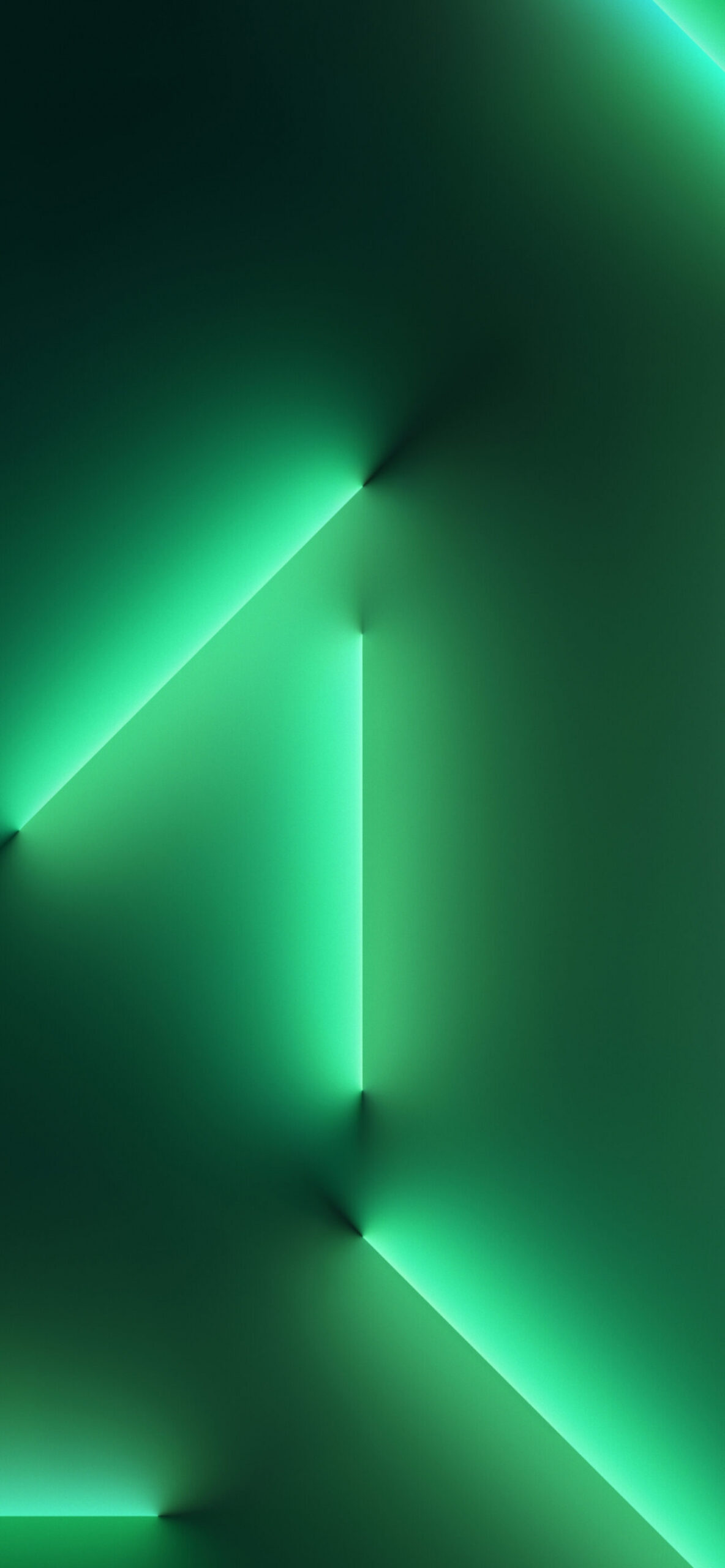 iPhone  Pro - Beams Green - Light  LIVE Wallpaper - Wallpapers