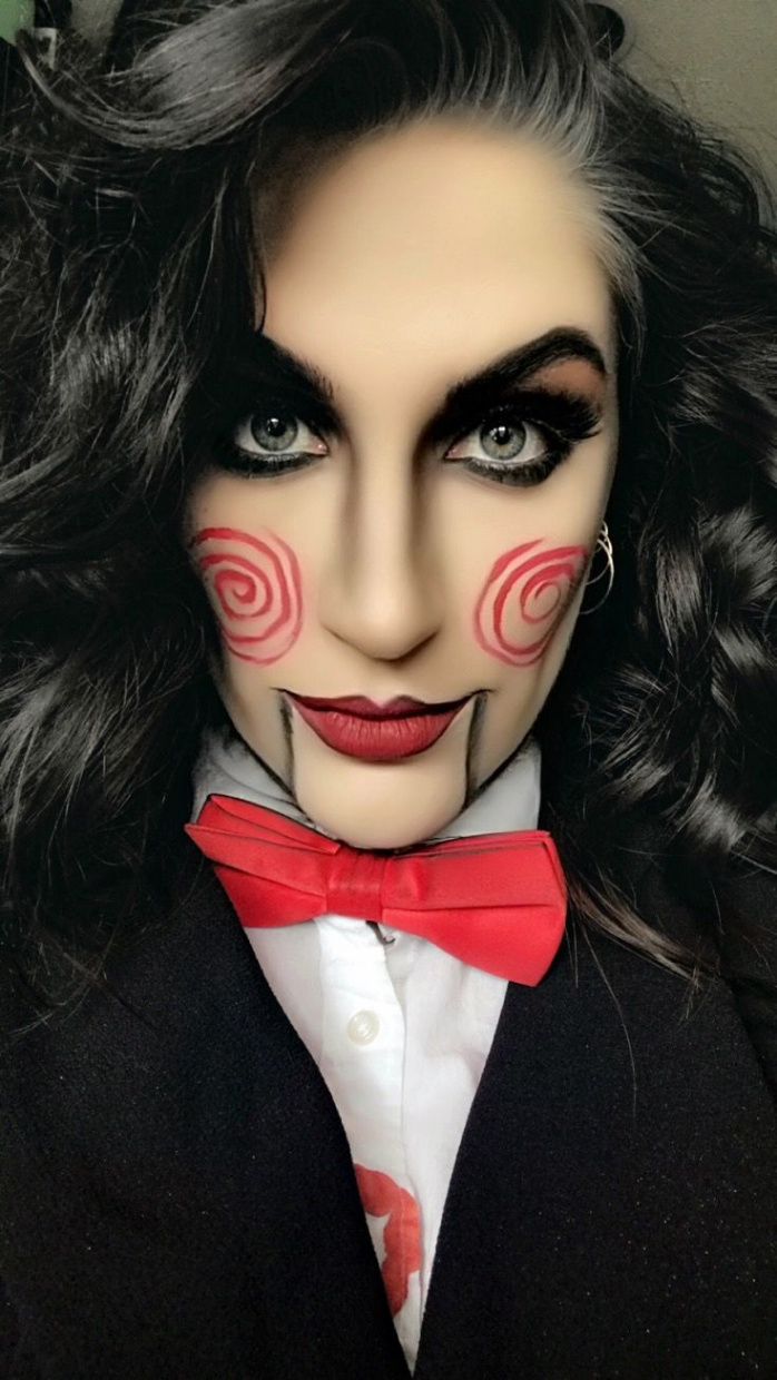 Jigsaw  Halloween costumes makeup, Saw makeup, Halloween makeup