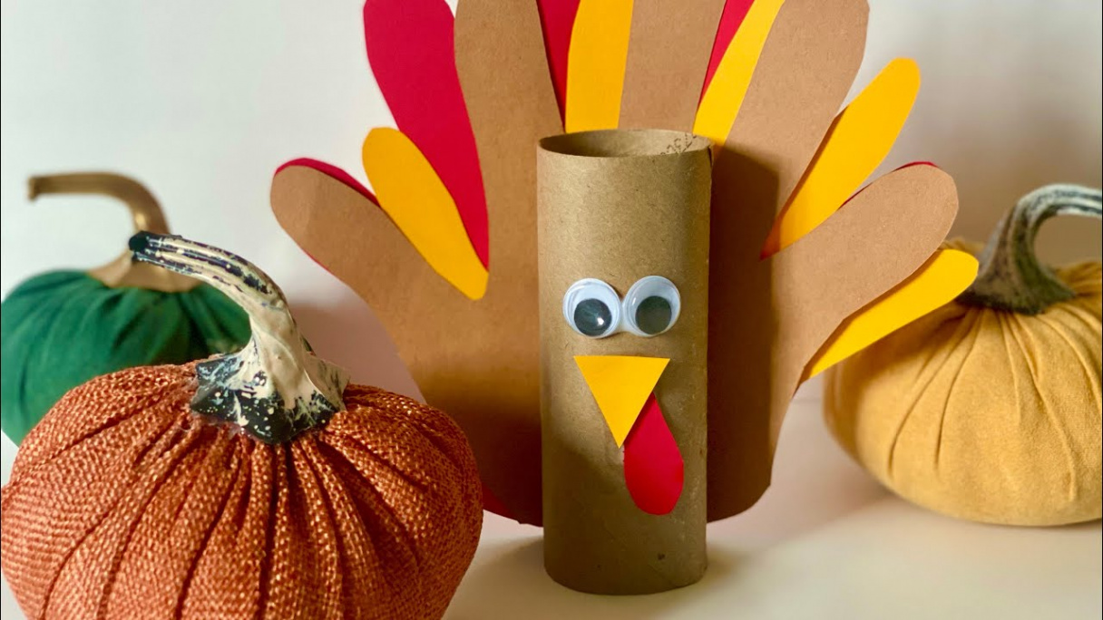 Keep kids busy: Make turkey art!  Seattle