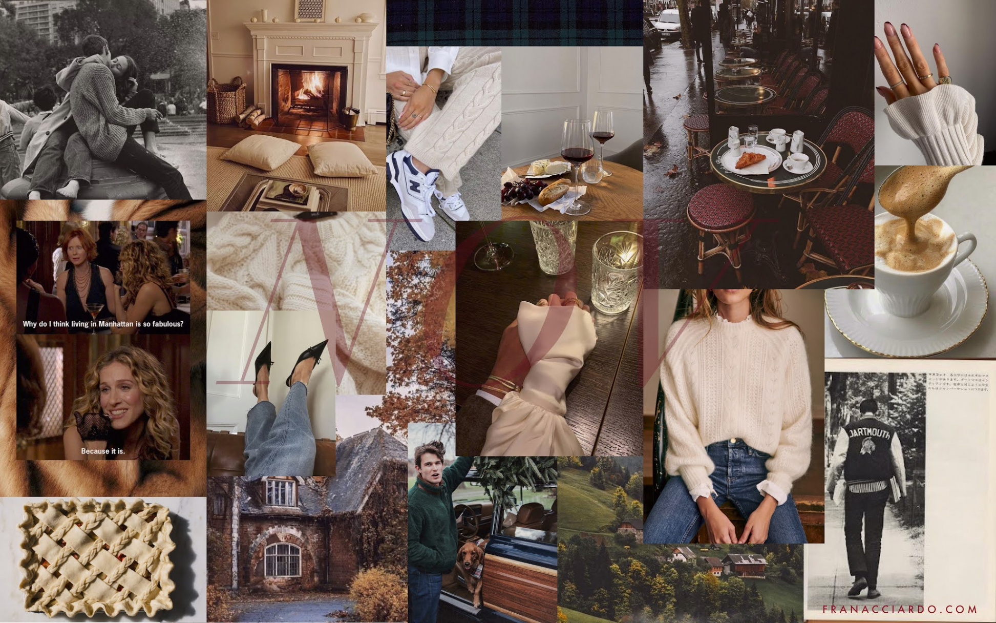 November Moodboard (Desktop & iPhone Wallpaper)