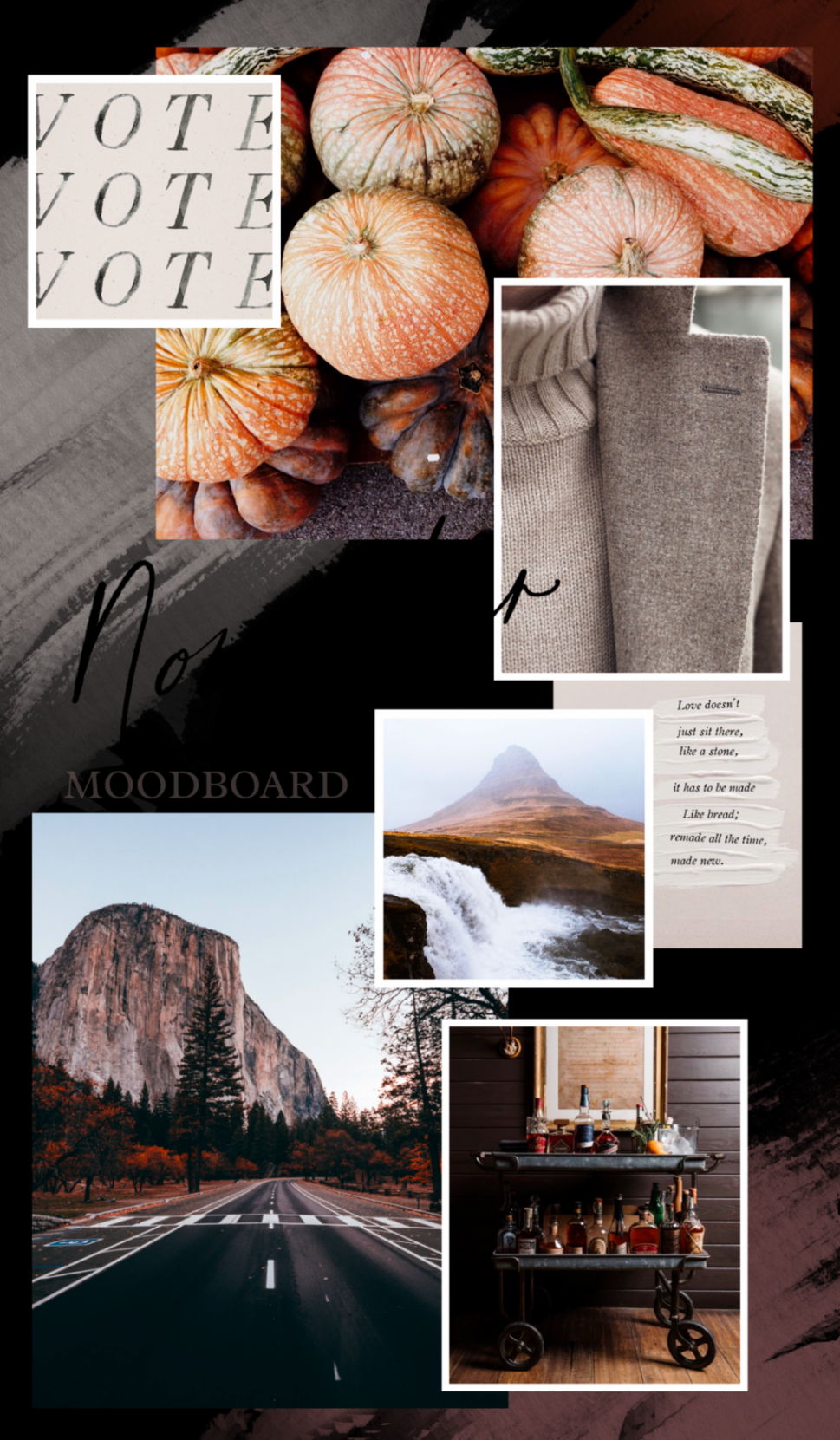 November Moodboard + What I