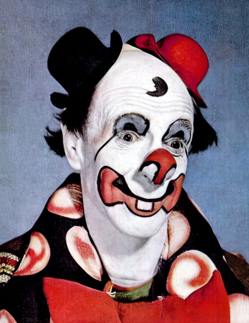 Old clowns: We restored  vintage clown pictures with AI, and the