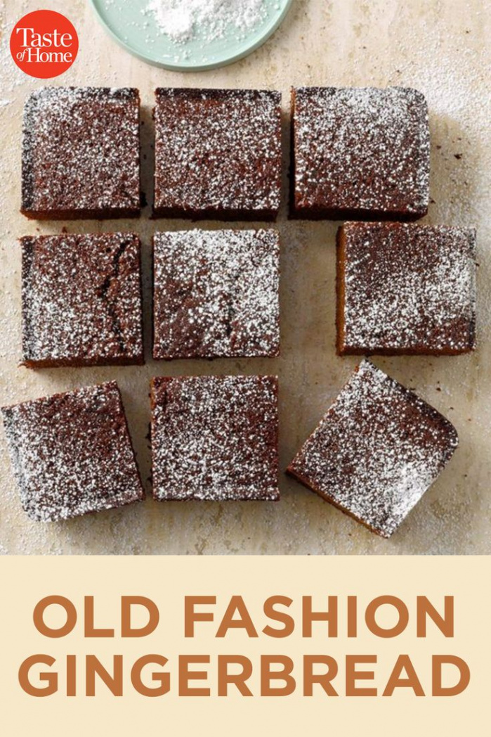 Old-Fashioned Gingerbread