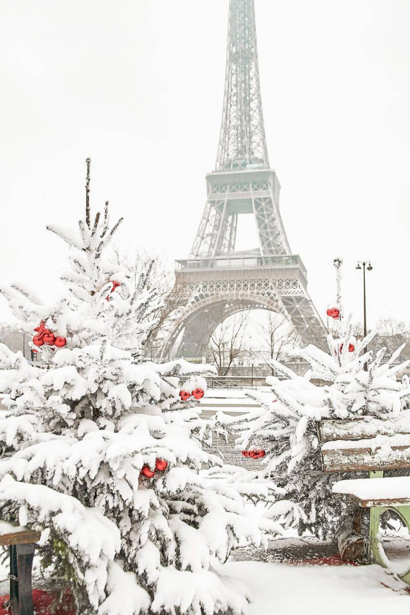 Paris Winter Wallpapers - Wallpaper Cave