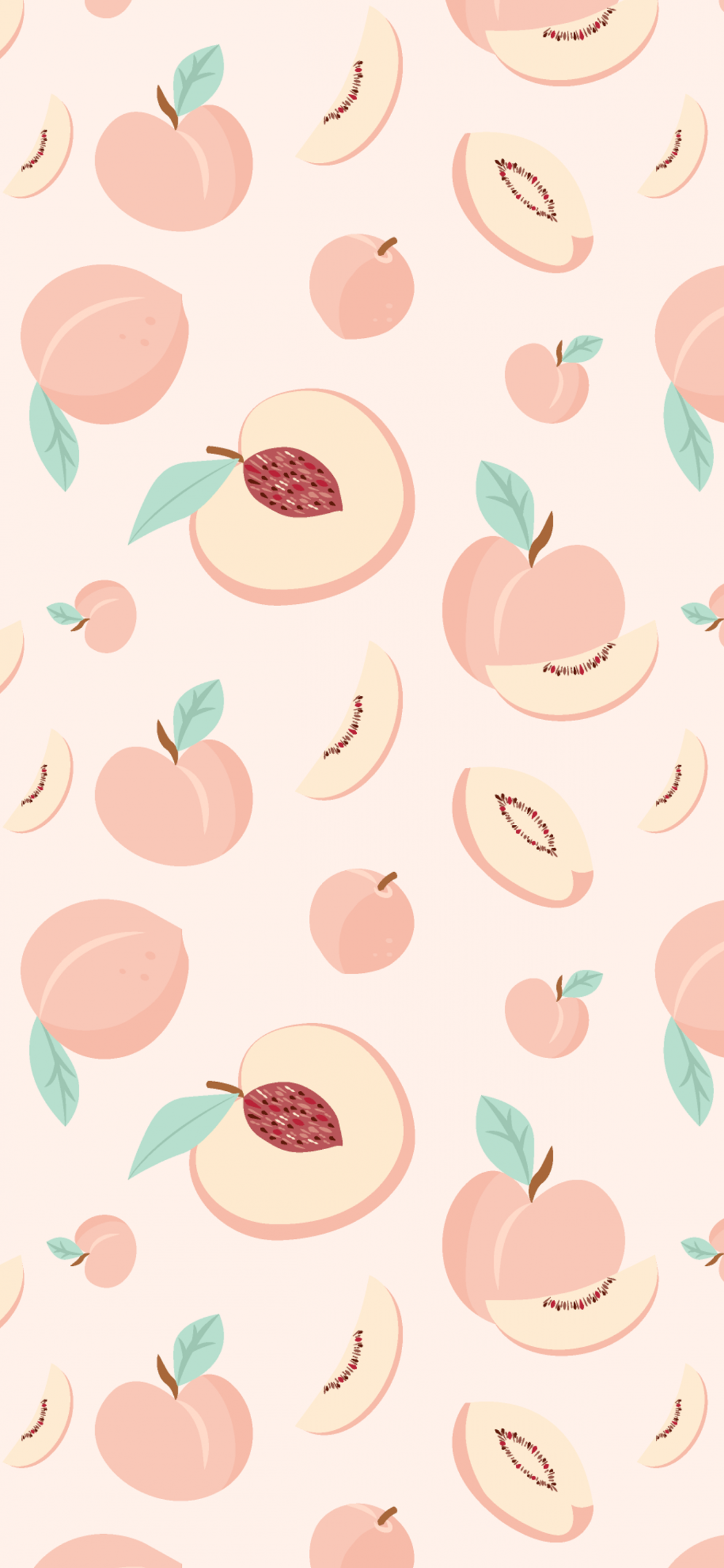 Peaches iPhone Background  Peach wallpaper, Pink wallpaper iphone