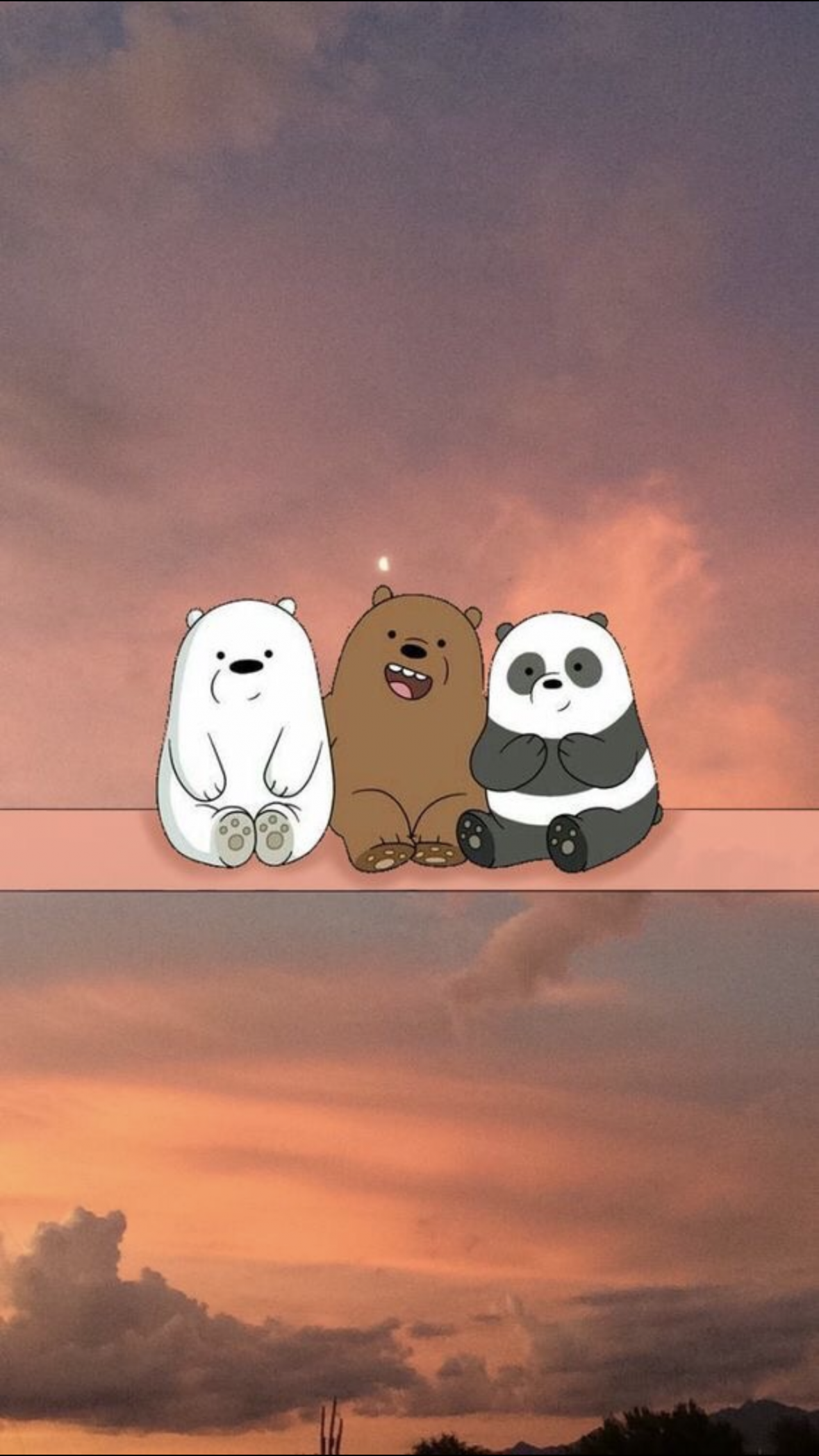 Pin on my love  We bare bears wallpapers, Bear wallpaper