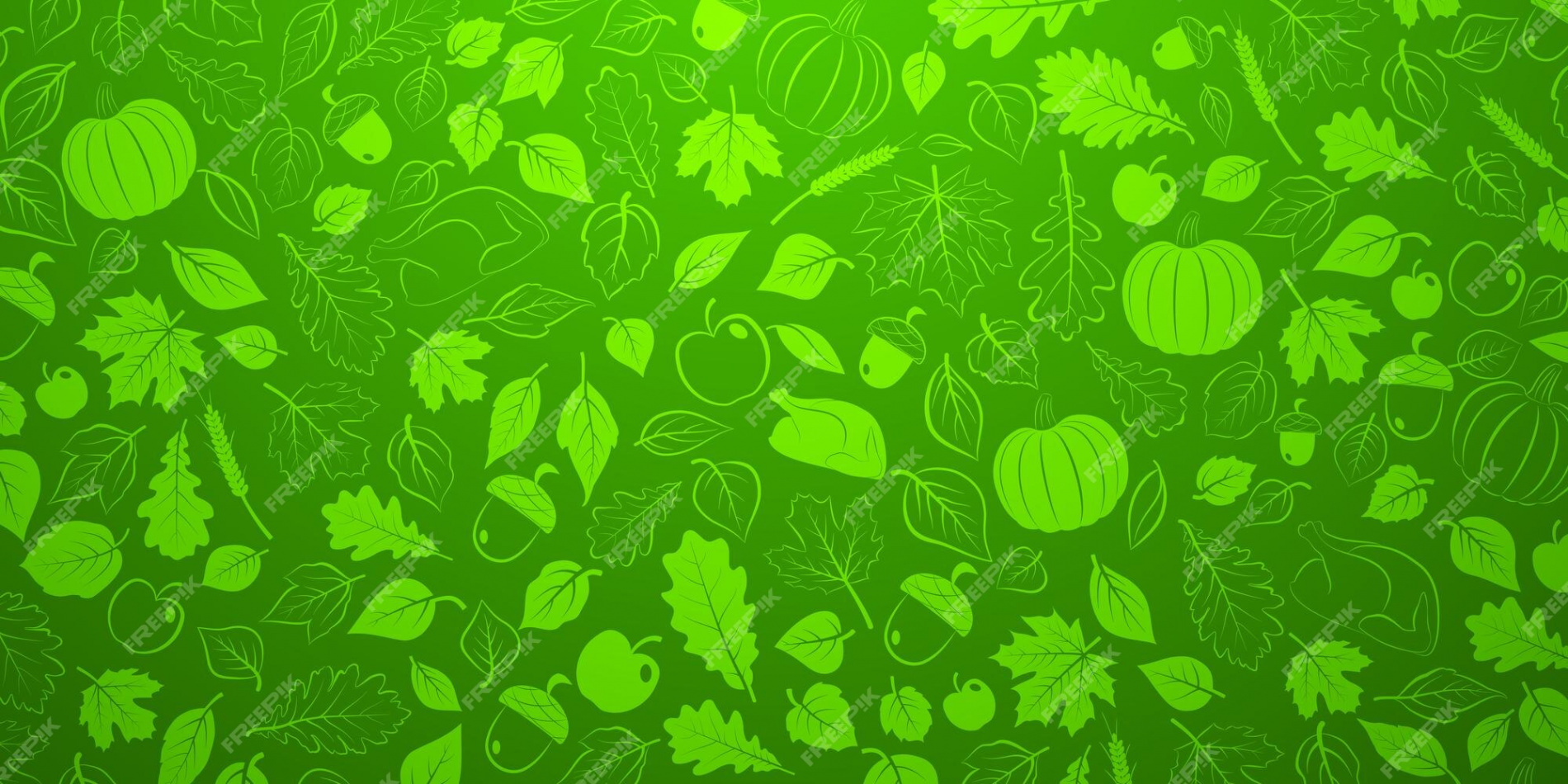 Premium Vector  Happy thanksgiving background with autumn leaves