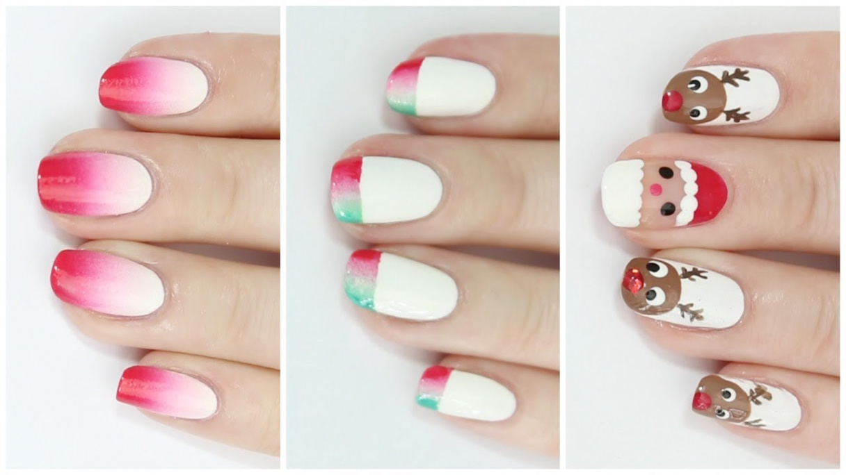 Quick & Easy Festive Nail Art Ideas for Christmas