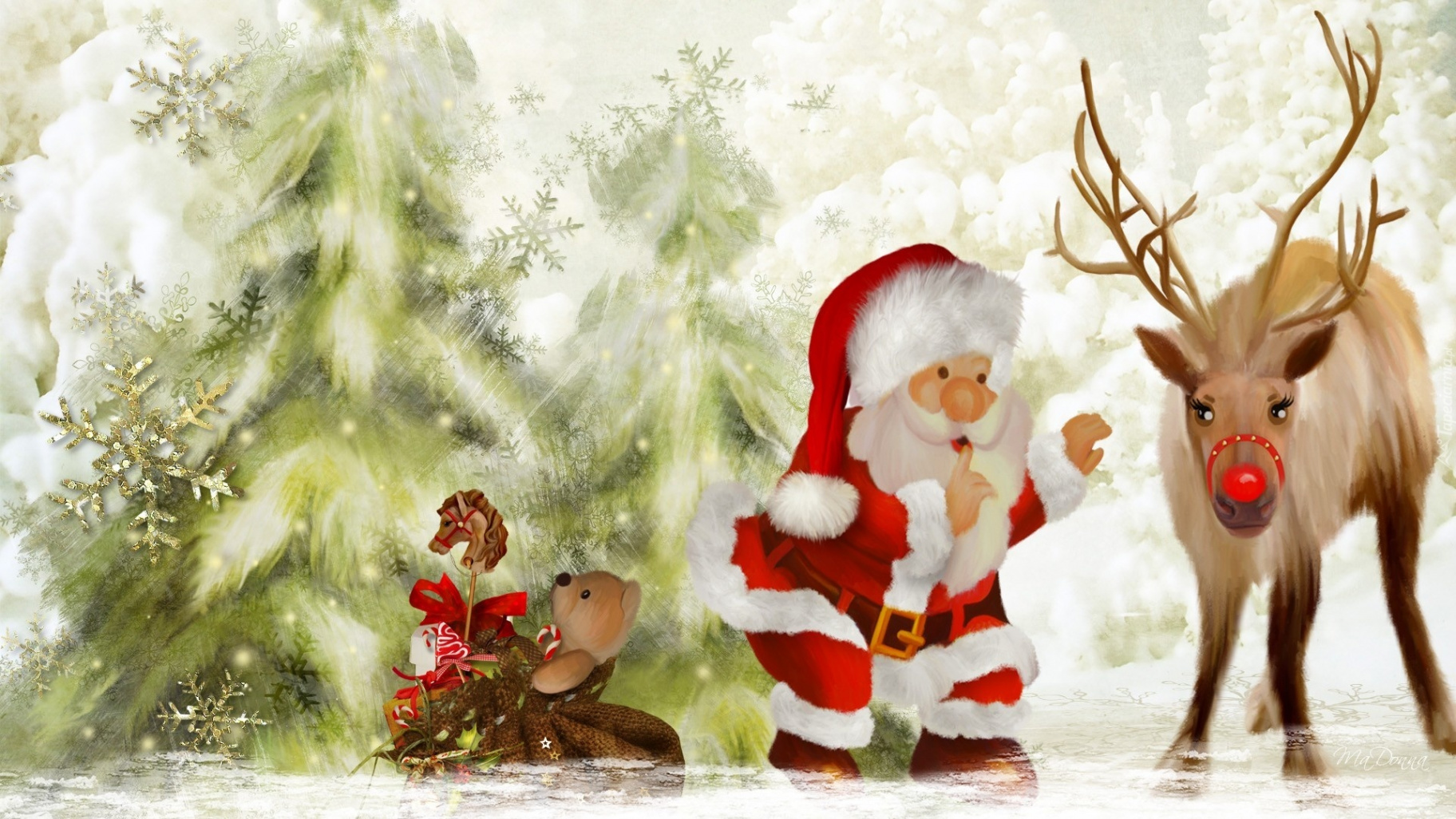 Rudolph (Reindeer) HD Wallpapers and Backgrounds