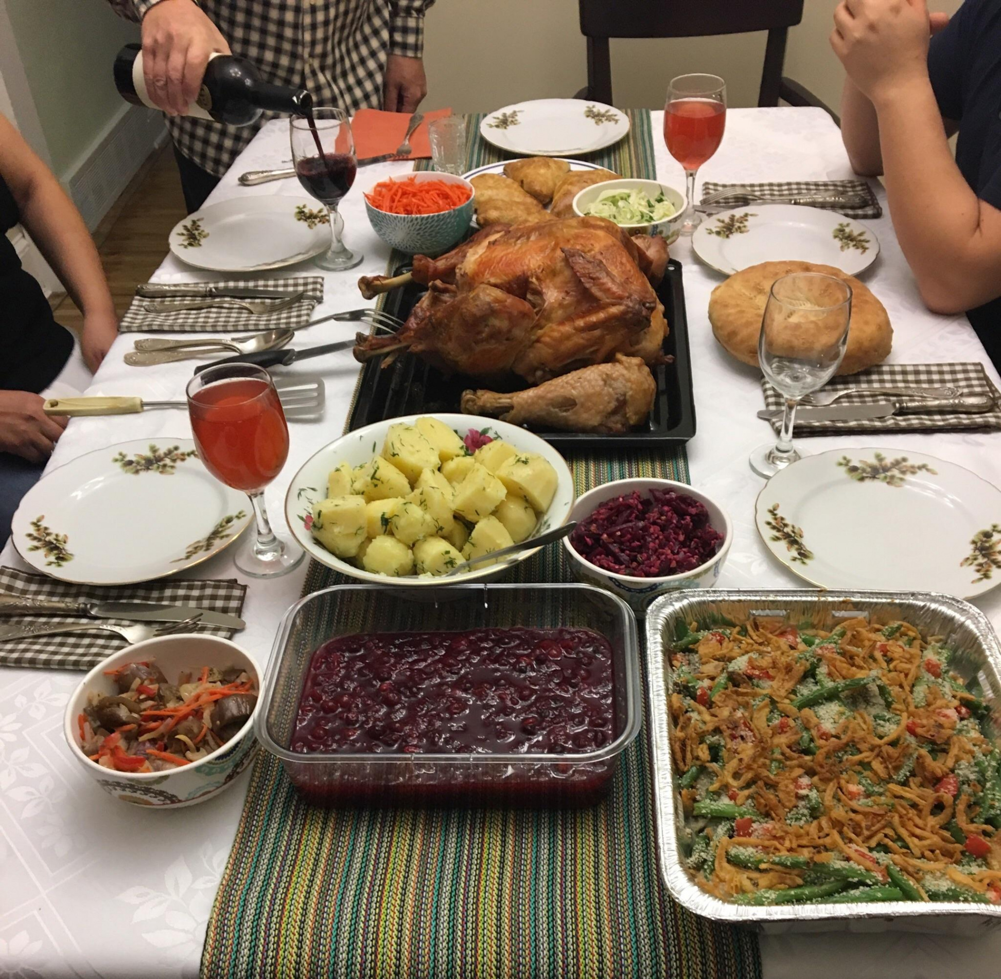 Russian Thanksgiving Dinner : r/RussianFood