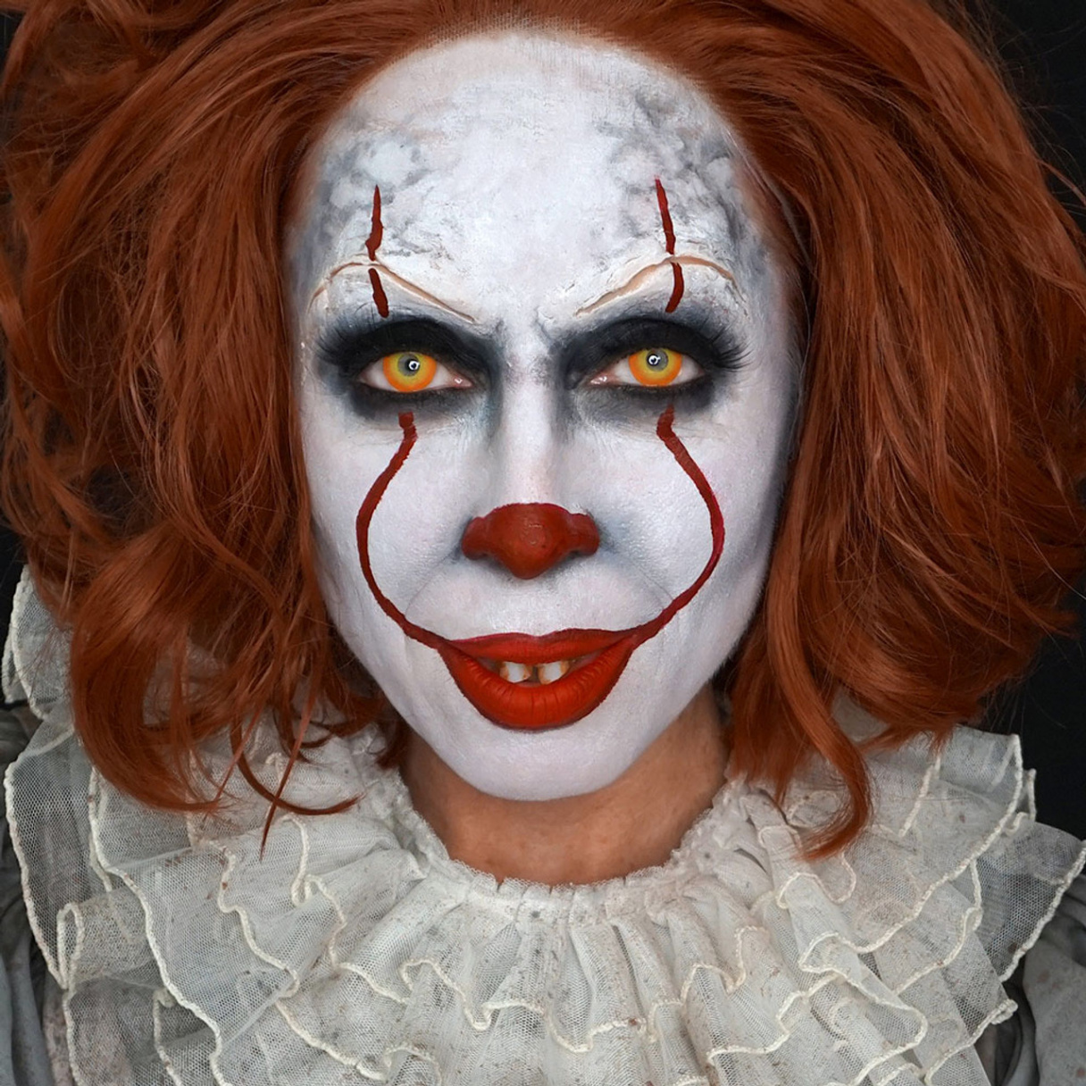 Scary Clown  Mehron Makeup Collection