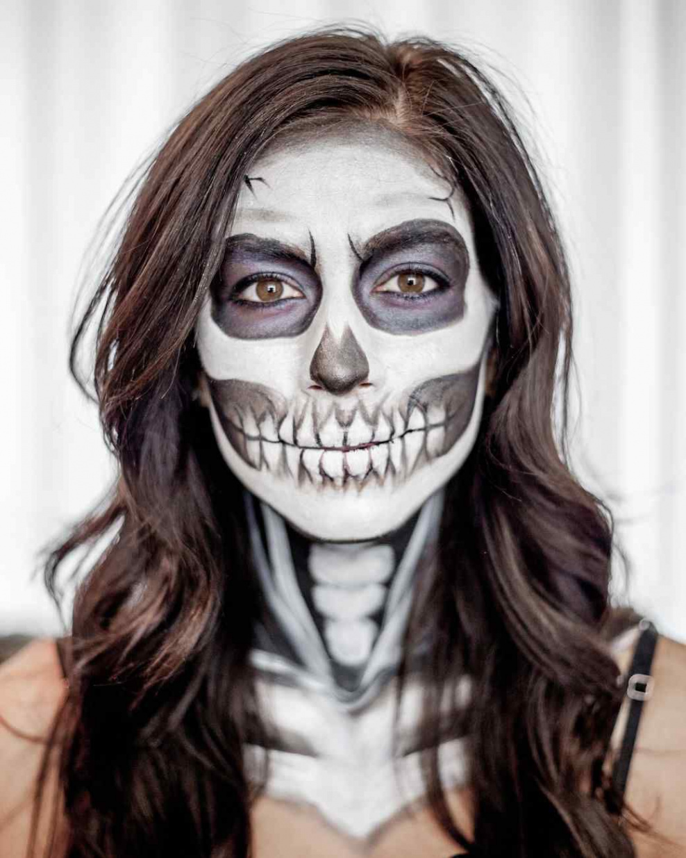 Skeleton Makeup How-To