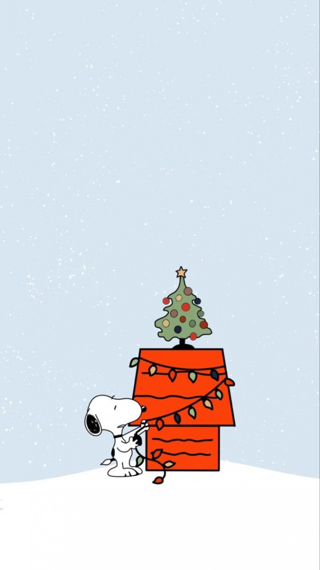 Snoopy Christmas  Christmas wallpaper iphone cute, Snoopy