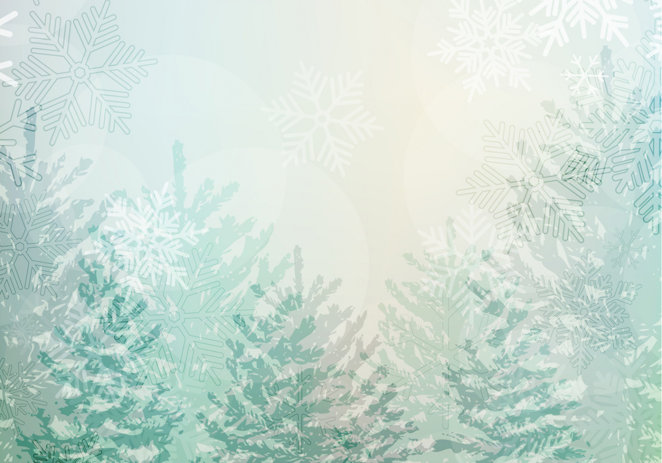 Snowy Winter Landschaft Wallpaper Pack - Kostenlose Photoshop