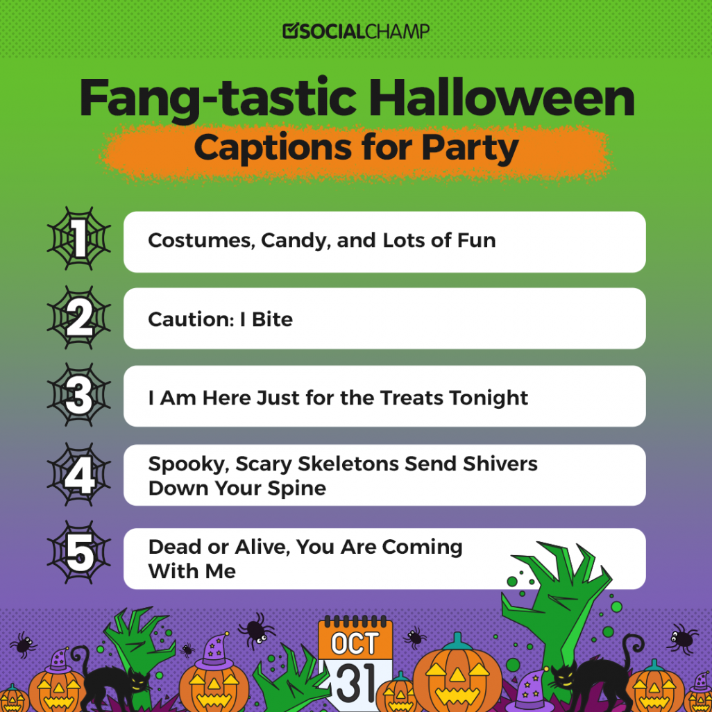 + Spooktacular Halloween Captions for Your Posts