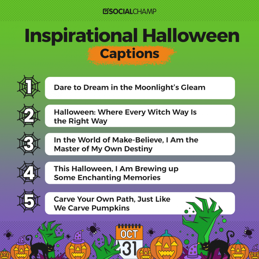 + Spooktacular Halloween Captions for Your Posts