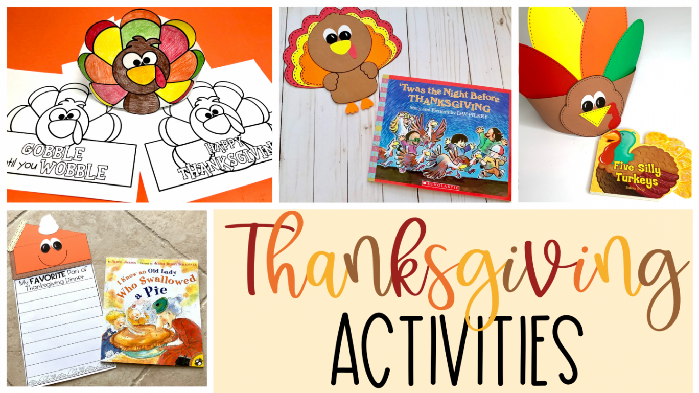 Thanksgiving Activities for Preschool through Second Grade