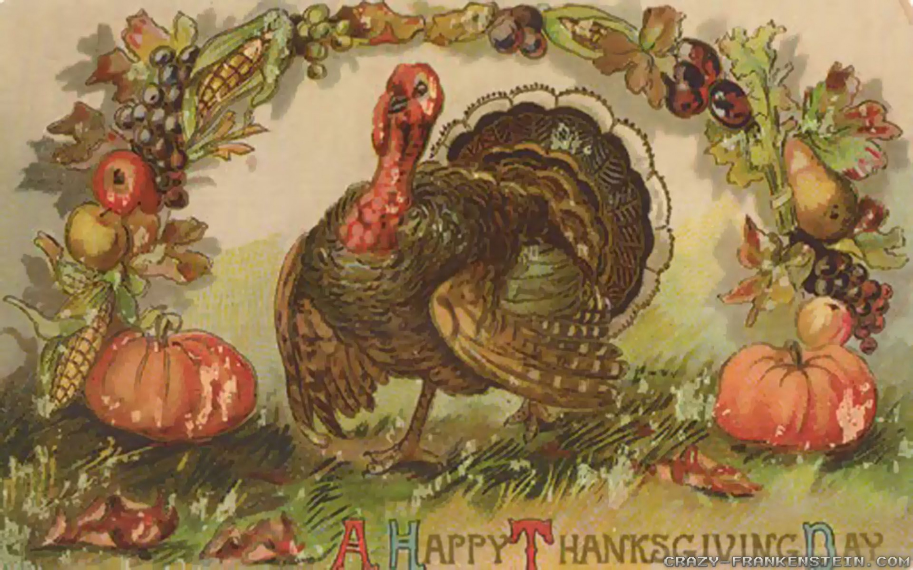 Thanksgiving Vintage Wallpapers - Wallpaper Cave